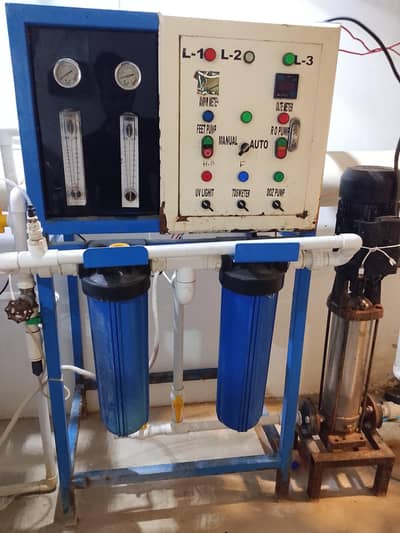 Running Ro plant 10000 gallon for sale