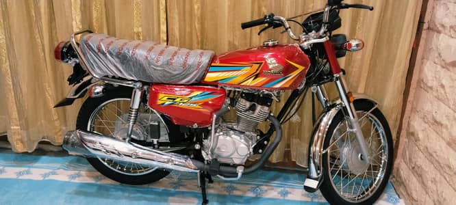 Honda CG 125 2026 2 month new bike kilometer 0