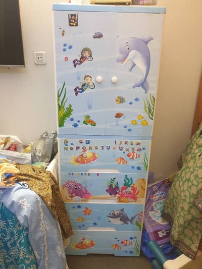 PVC kids cabinet available for sale