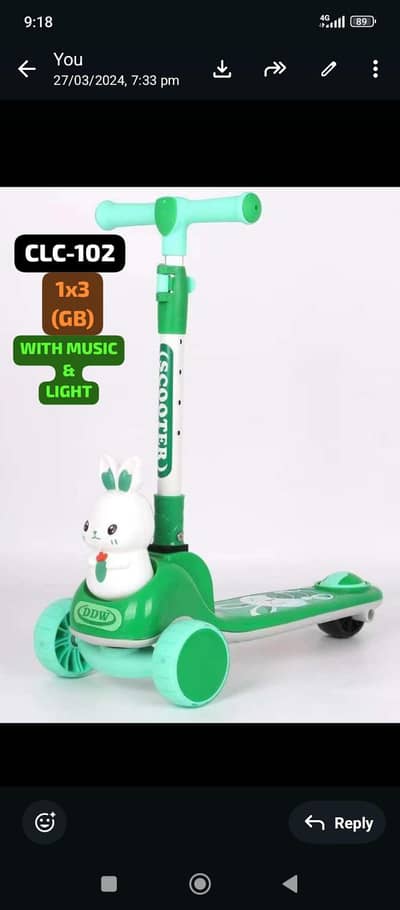 baby scooter