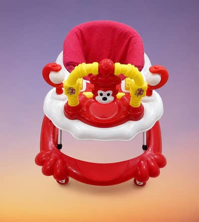 China fitting Baby Walker 12 Crsytel Wheels Music Lights