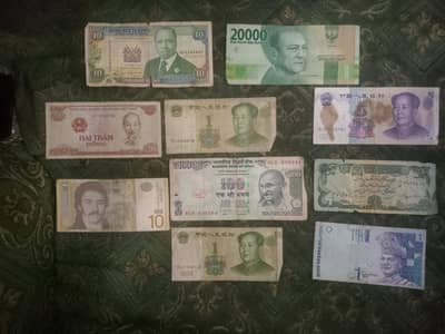 Mix Currencies 10 Note