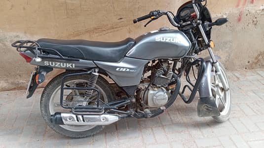 Suzuki 110 grey color khi number