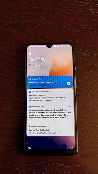 OnePlus 7T 8/256 PTA approved (with original box)