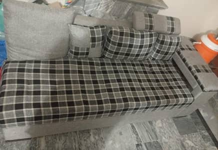 Five Seater Sofa Set (3 + 1 + 1)