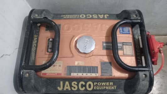 Jasco 3 KVA Generator | Petrol & Gas | Excellent Condition