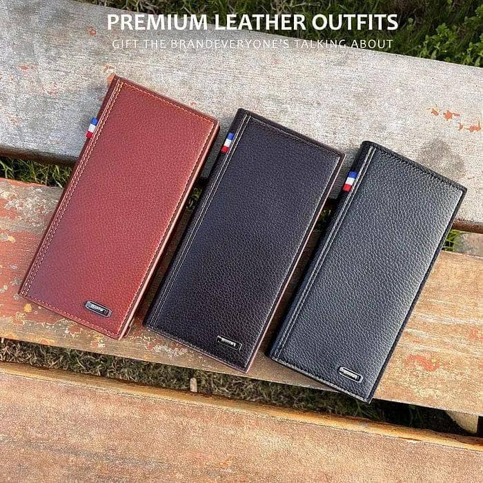 Premium Long Leather Wallets. 3