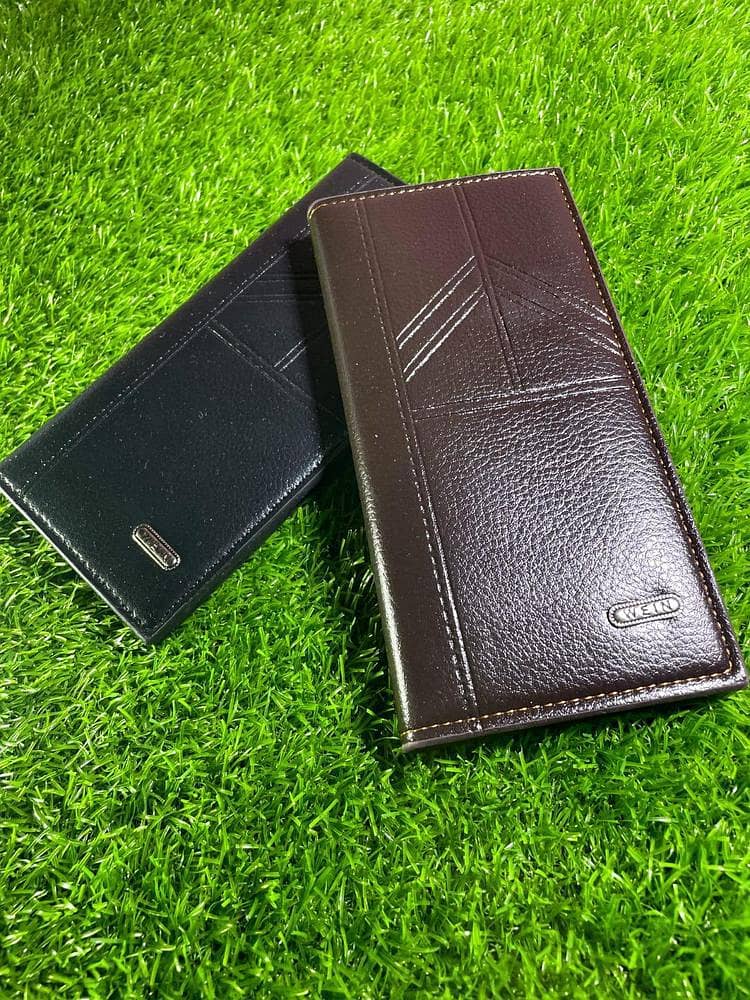 Premium Long Leather Wallets. 8