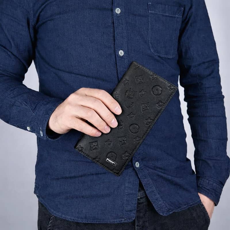 Premium Long Leather Wallets. 11