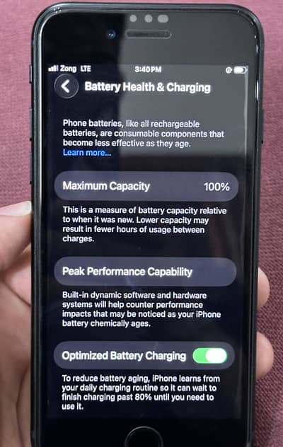 iphone SE 3 2022 PTA APPROVED  64 GB