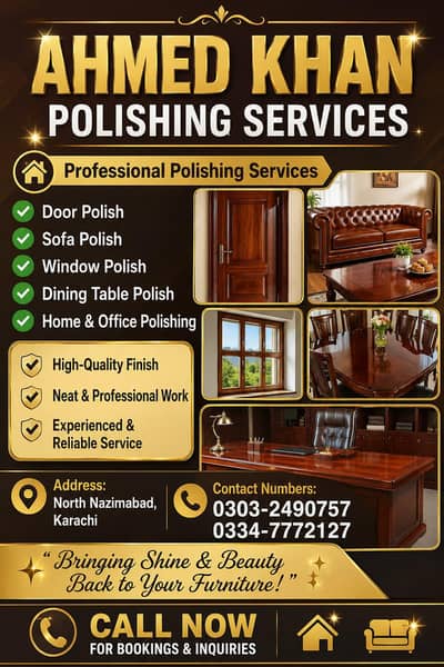 Ahmed Khan Polishing service