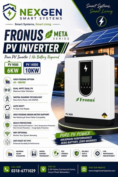 Fronus PV Inverter Meta Series PV14000 10KW