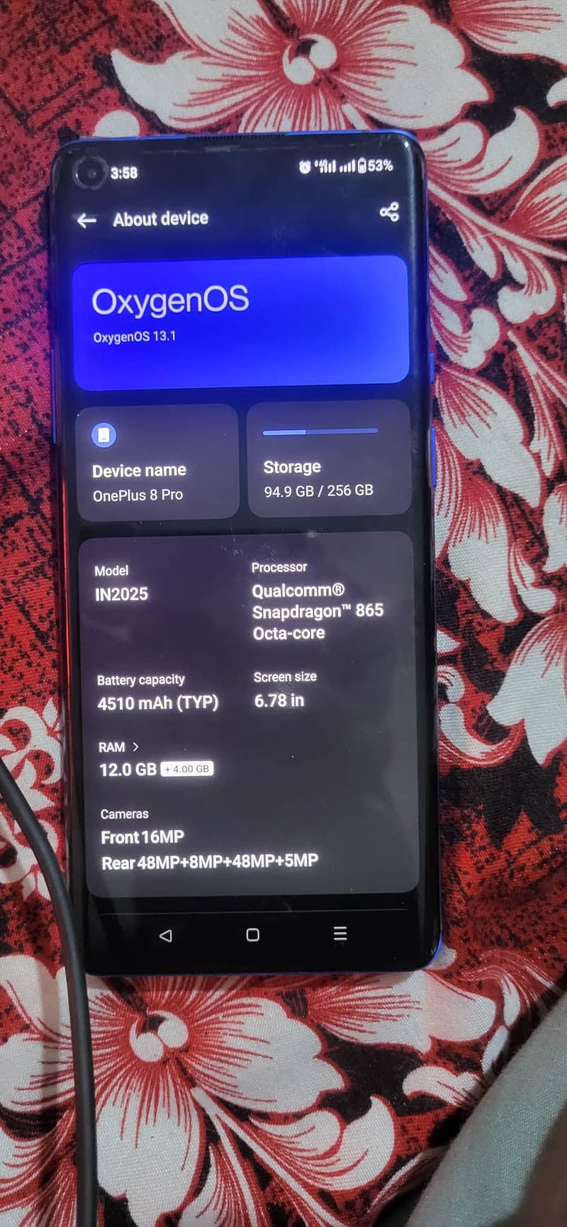 One Plus 8 Pro 9