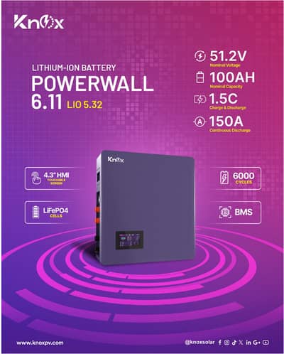 knox Lithium Ion Battery 6.11