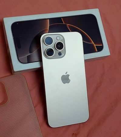 iPhone 16 Pro Max desert titanium