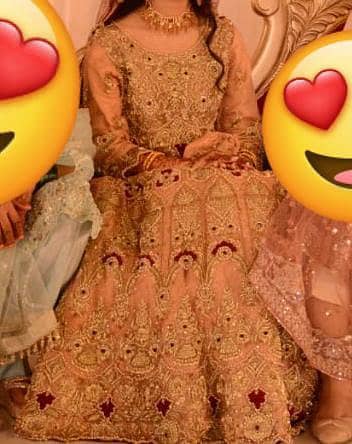 tea pink amd wine color waleema dress