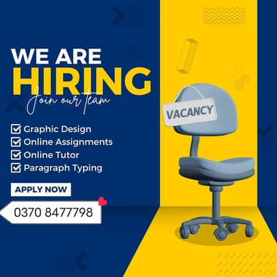 online jobs/full time/part time/simple typing jobs for boys and girls