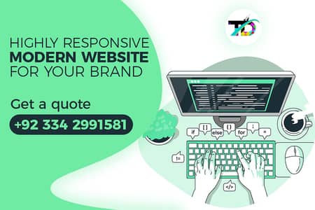 Custom Website Solutions Lahore Web Design Company, Landing page