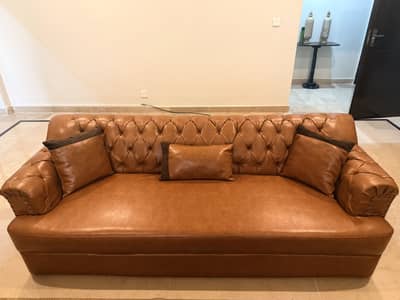 Brand new leather sofa