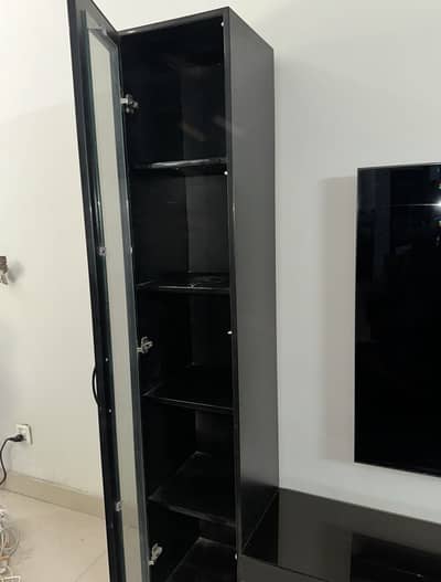 LCD Rack / TV Console (Only Wood Unit, No TV)