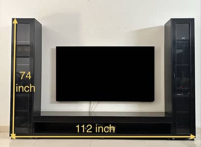 LCD Rack / TV Console (Only Wood Unit, No TV)