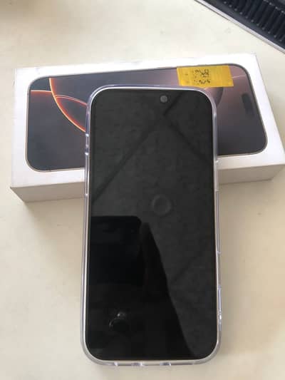 Iphone 16 pro max 256 GB  PTA Approved