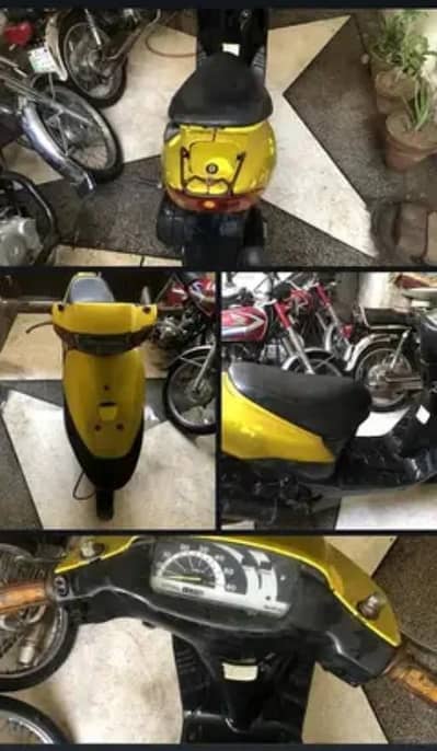 urgent sale petrol scoty for girls