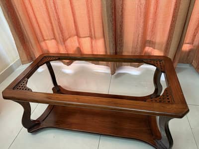 Centre Table Set - Solid sheesham wood