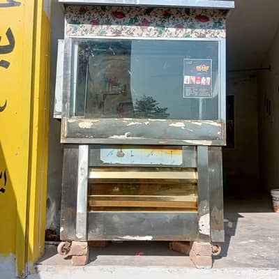 food stall with setup