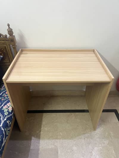 Light brown table