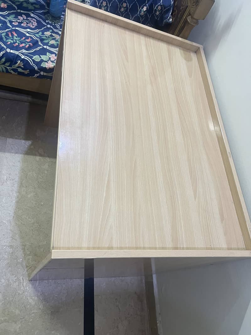 Light brown table 1