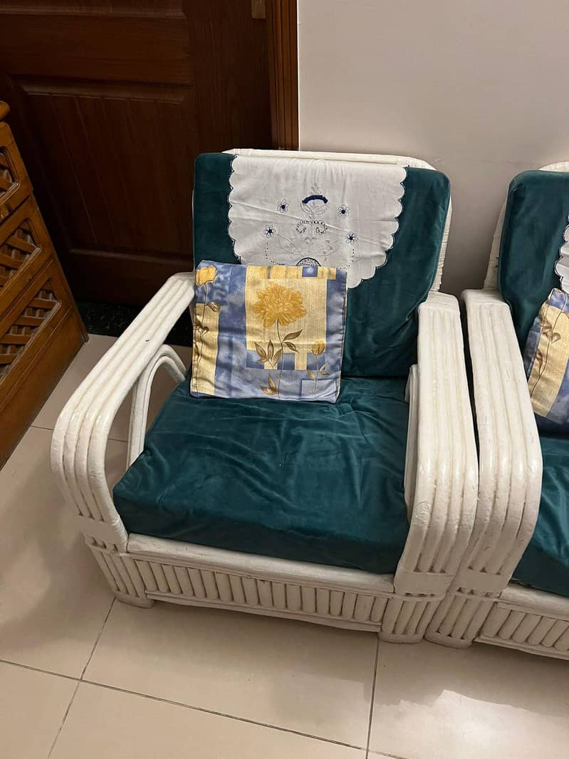 Cane Sofa Set 1