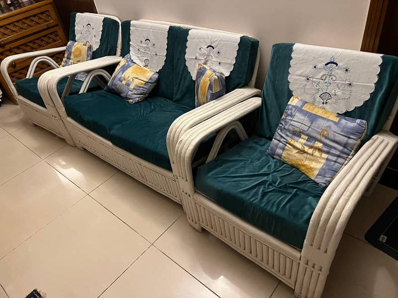 Cane Sofa Set 2
