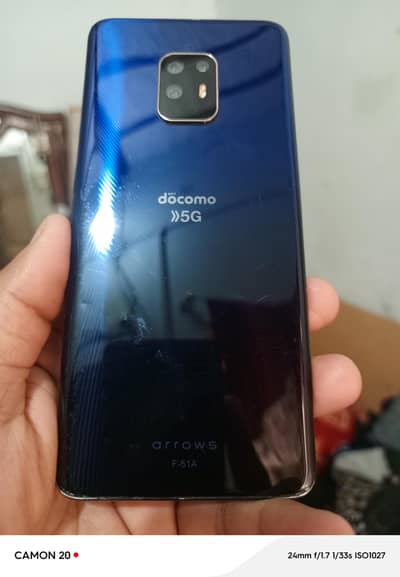 Fujitsu Arrows F 51a 5G 6/128 Official Pta Approved