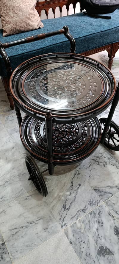Chinioti Tea Trolley for Sale
