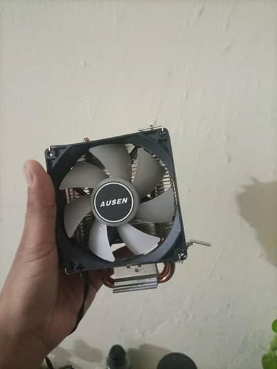 2pipe RGB air cooler for AM4 PC ausen a100