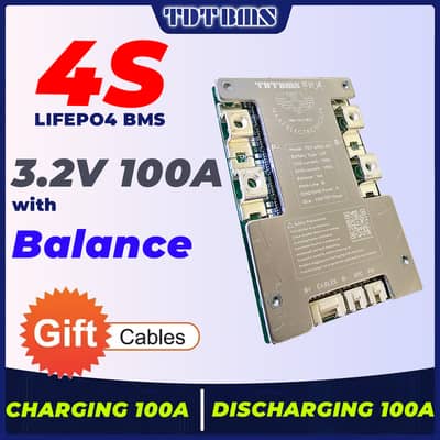 TDT 4S 12V 100A BMS Common Port LiFePO4 Battery