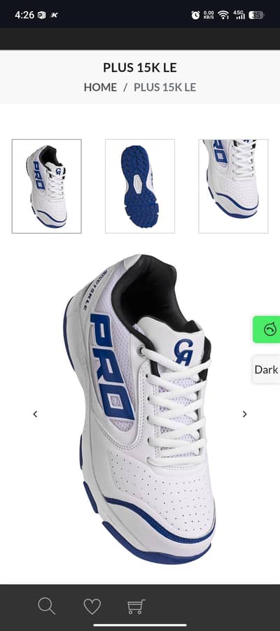 CA SPORTS PLUS 15K LE Size 10