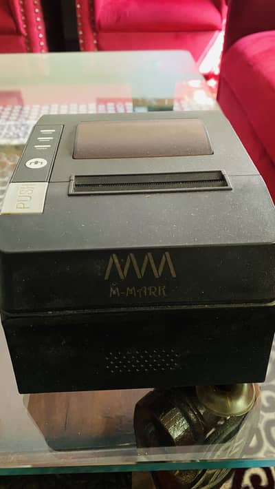 Thermal printer with barcode scanner