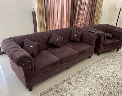 5 seater sofa set just 1 year use