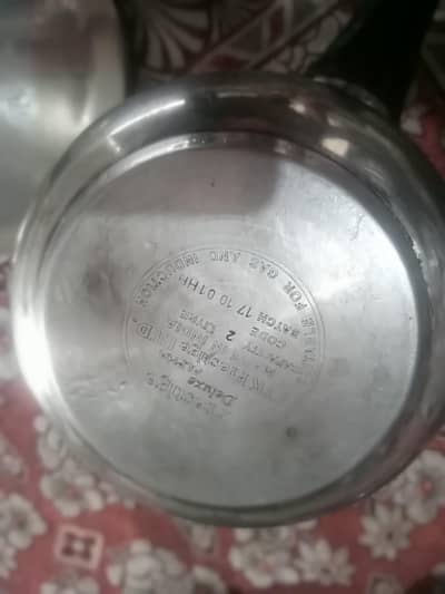 cooker imported by India