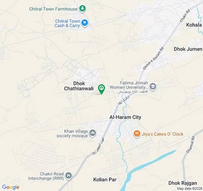 5 Marla Plot For Sale Chakri Road Gulshan E Kashmir Rawalpindi