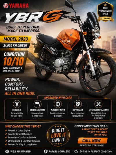 Yamaha YBR 125G Model
