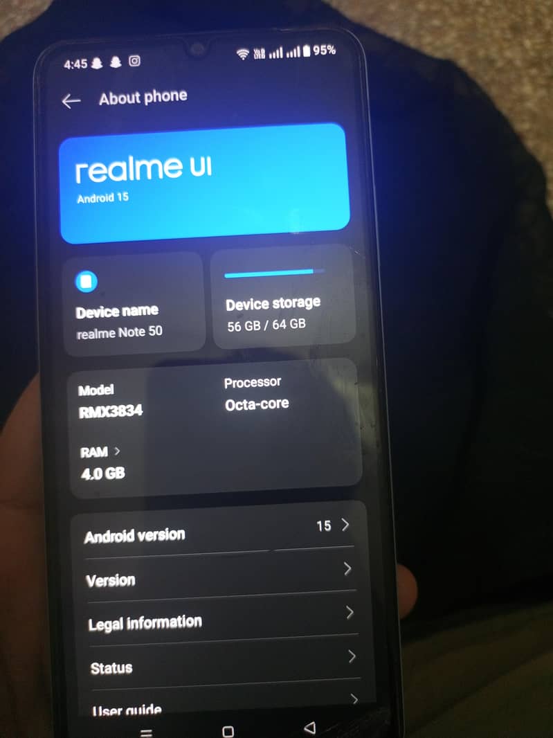 realme  note50 4