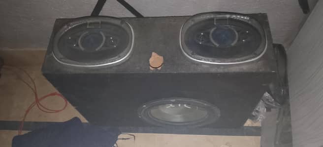 Alto complet sound system amplifier woofer spekar box