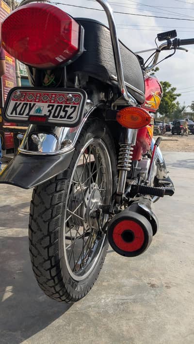 Honda 125 2021 chamber sealed on my name transfer must