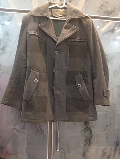 warm coat and simple coat
