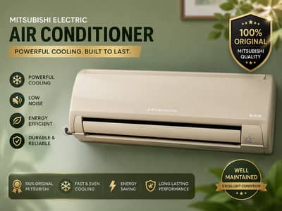 Mitsubishi Mr. Slim AC 1.5 Ton – Non-Inverter | Neat & Clean
