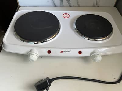 Selling slightly used two burners hot plate.