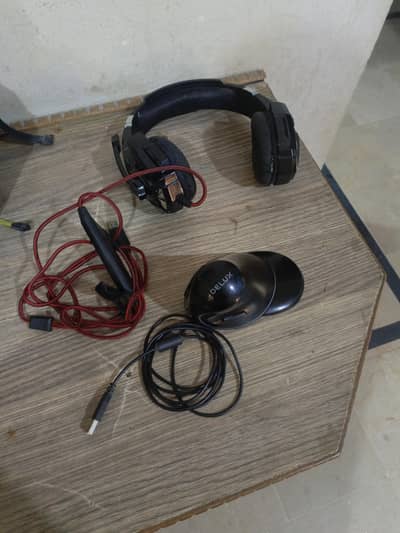 deluxe m618 plus RGB and headset RGB both